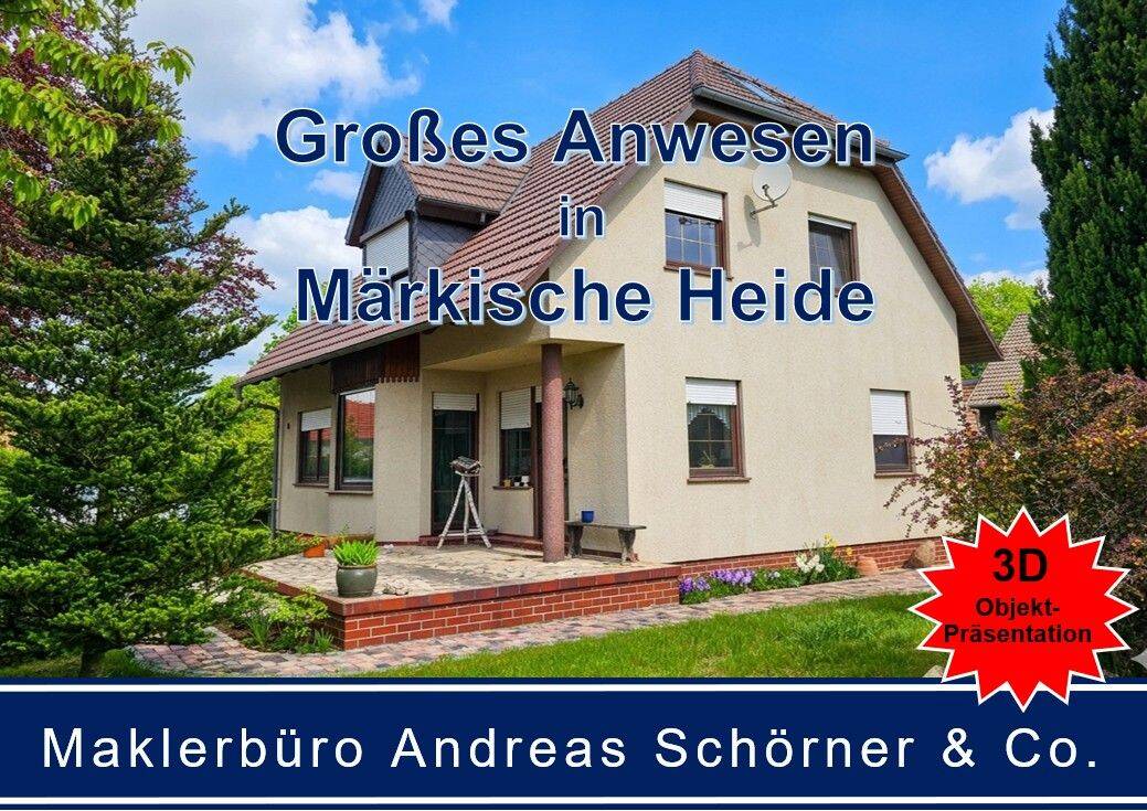 Großes Anwesen zwischen Spreewald & Schwielochsee, 15913 Märkische Heide