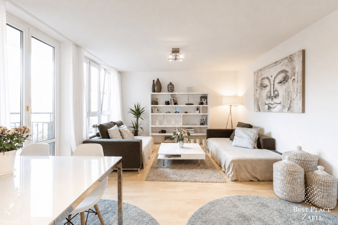 PERFEKTE RAUMAUFTEILUNG: 4-Zimmer-Wohnung mit 3 Schlafzimmern und Loggia, 82110 Germering