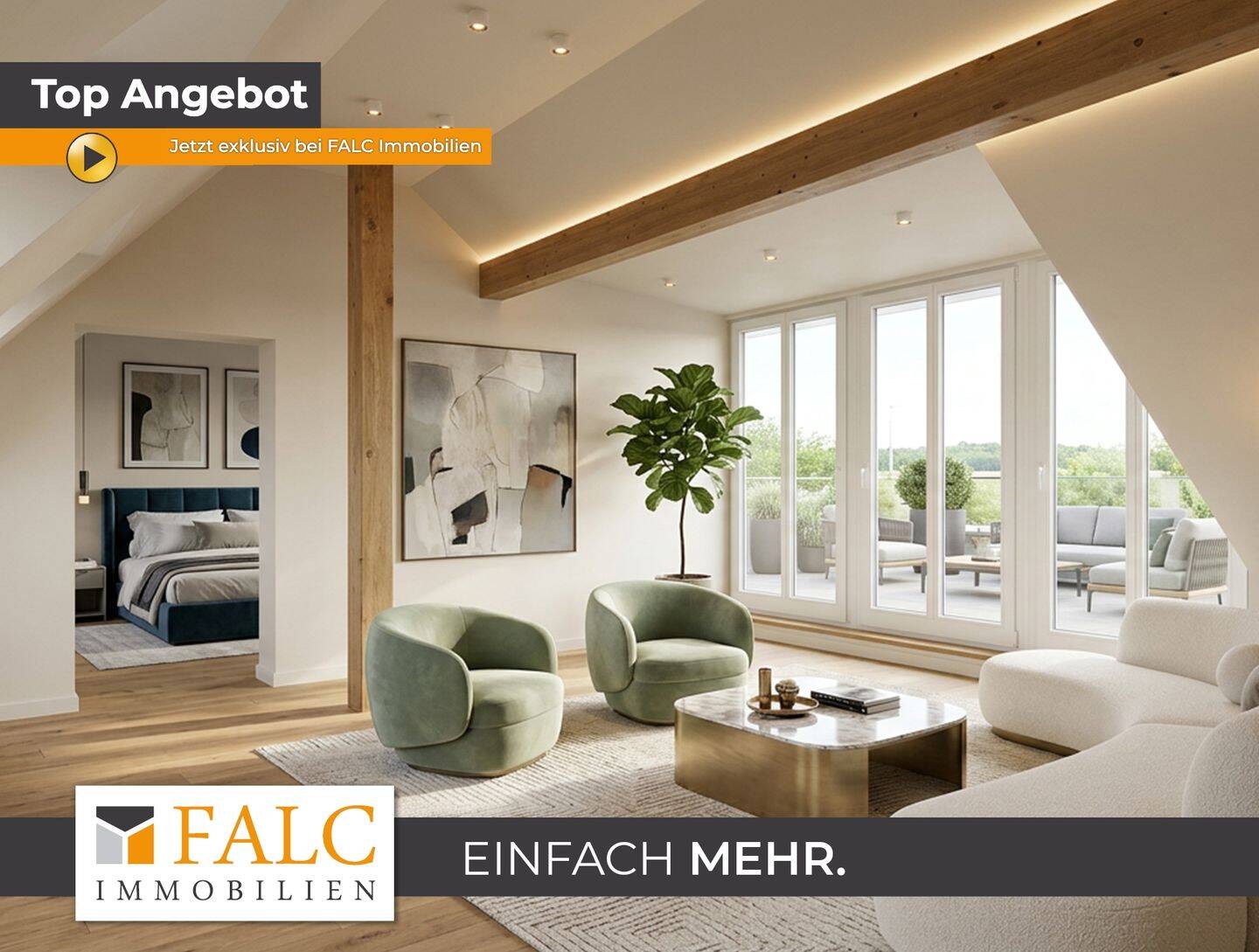 Exklusive Dachgeschosswohnung im historischen Fachwerkhaus mit Fernblick bis Schloss Homburg, 51588 Nümbrecht