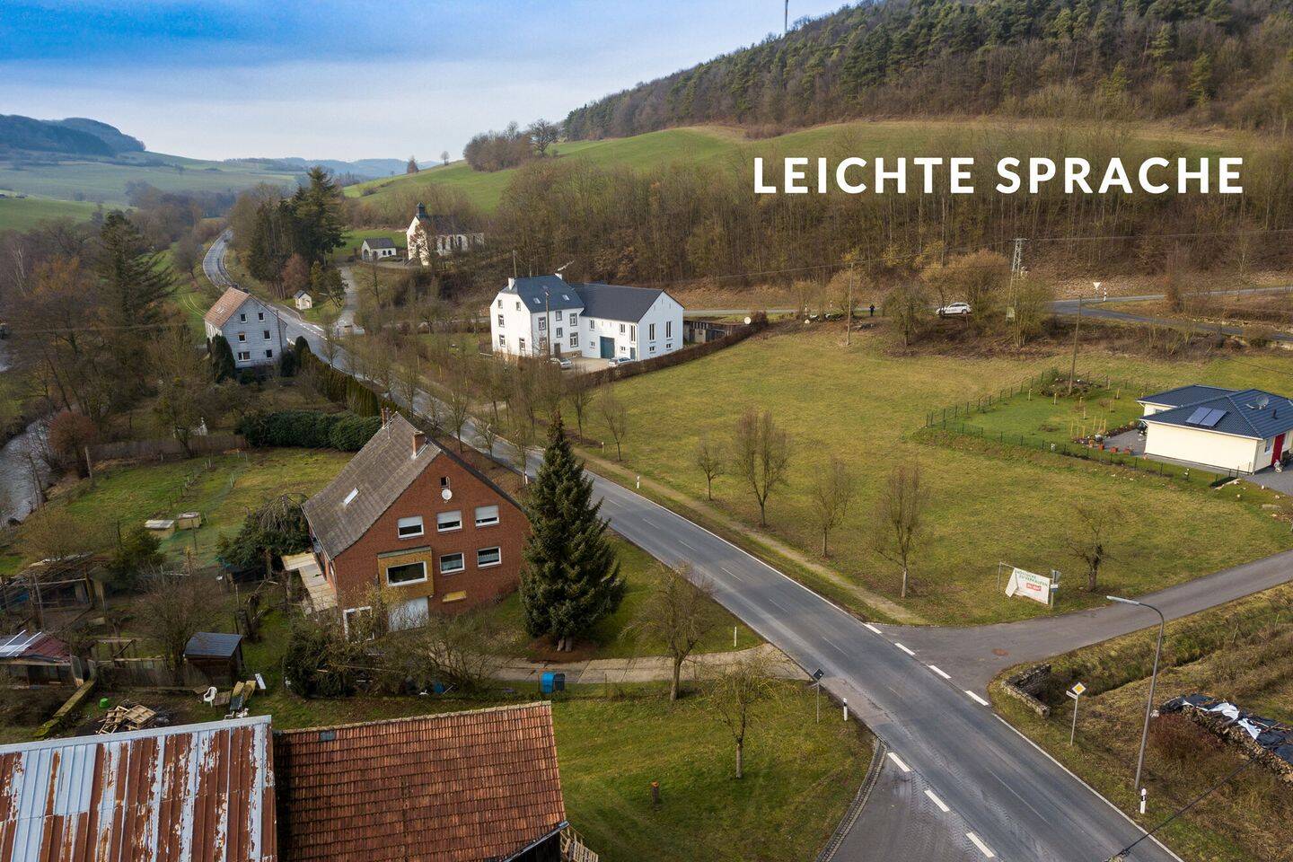 Bauland in Enzen. – Luxemburg ist nahe. – Bitburg ist auch nahe.- TEXT IN LEICHTER SPRACHE, 54646 Enzen