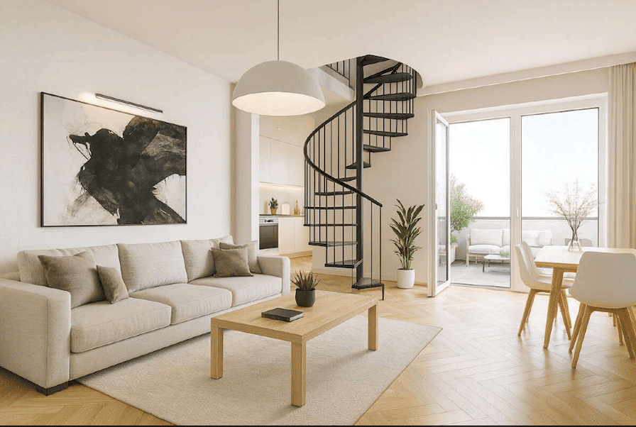 Traumhafte Neubauwohnung – Maisonette Wohnung im Herzen der Stadt, 63067 Offenbach am Main (Kaiserlei Offenbach am Main)