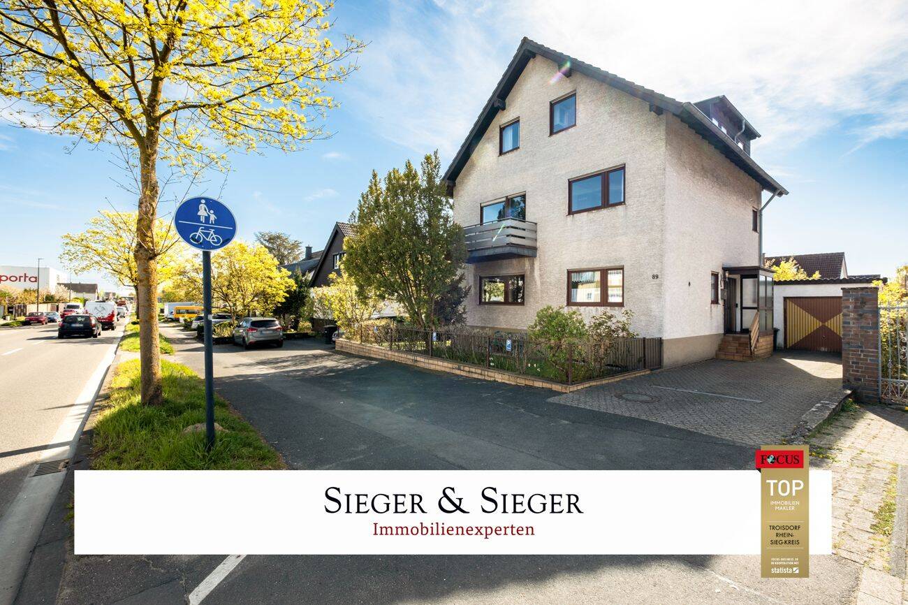 Raumwunder mit Potenzial: Ein- bzw. Zweifamilienhaus auf Erbpachtgrundstück, 51147 Köln (Porz)