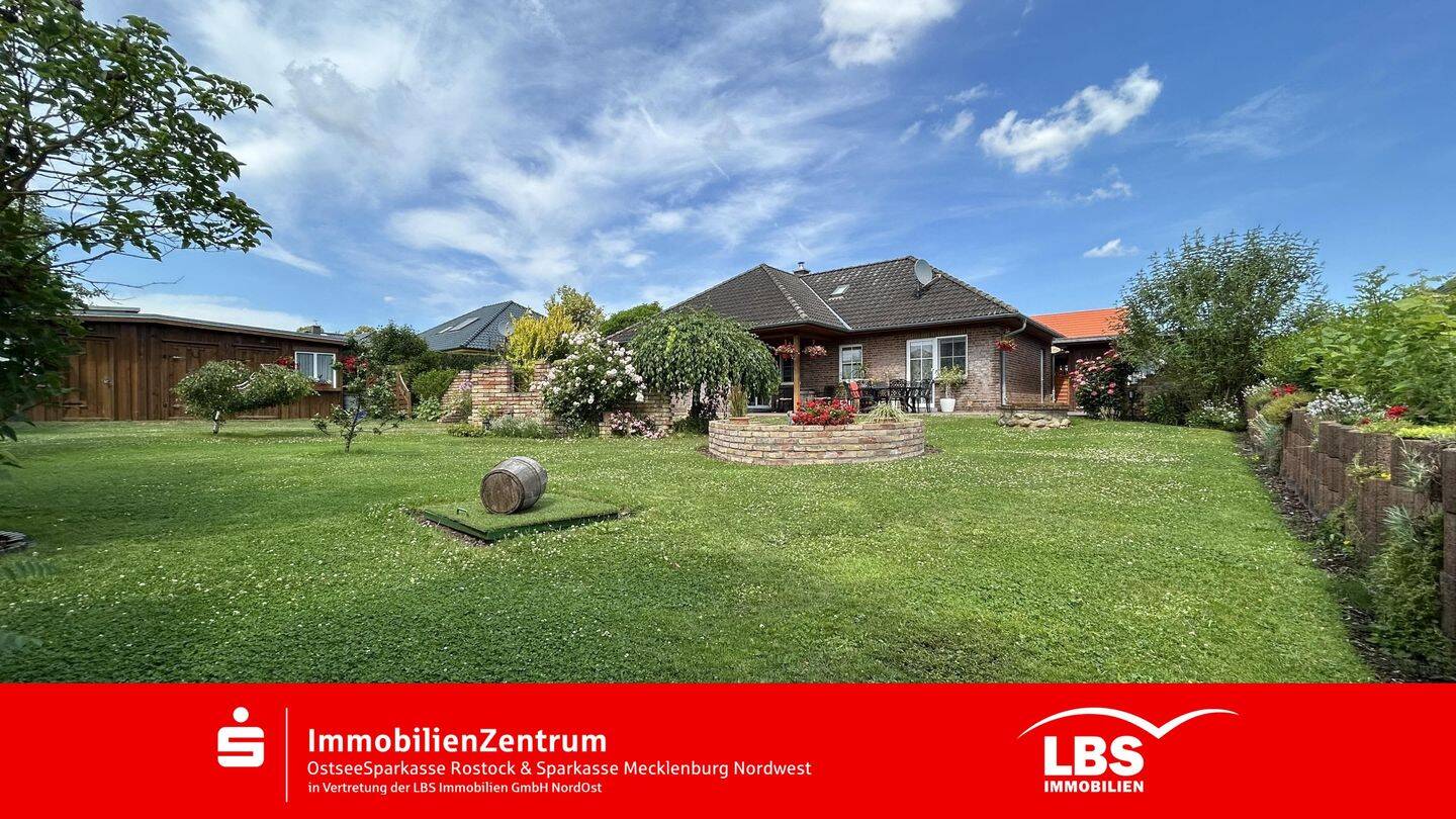Familienidyll mit Garten und Kamin, 18239 Satow