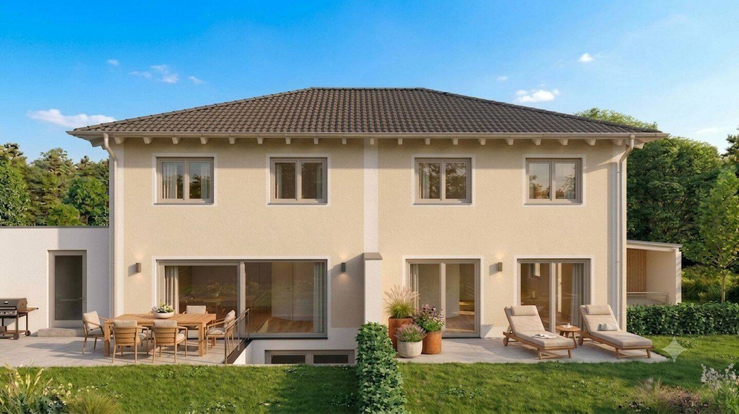 Neubau: Energieeffiziente Doppelhaushälfte zentral in Türkheim!, 86842 Türkheim