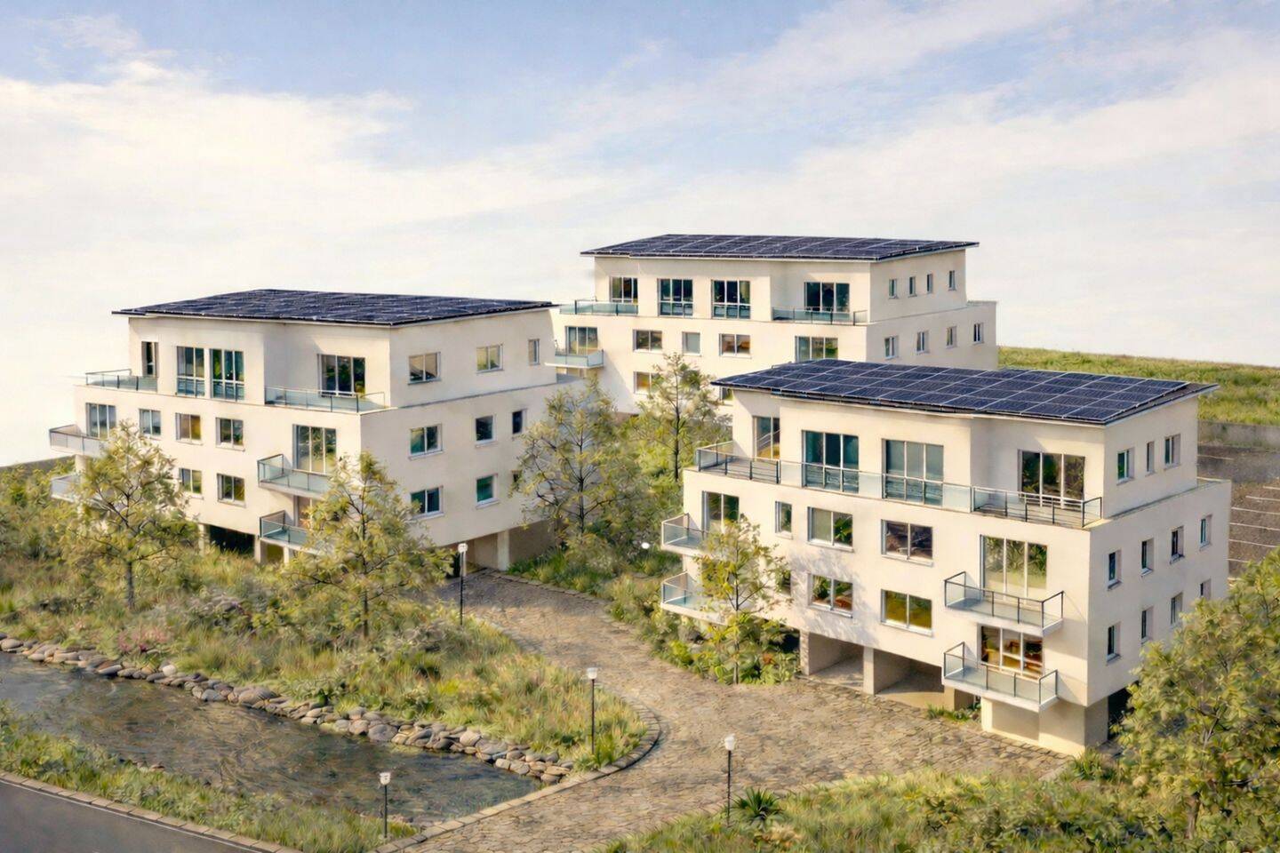 Energieeffizienter QNG Neubau – 2-Zi. Erdgeschosswohnung mit Terrasse & Stellplatz, 77830 Bühlertal