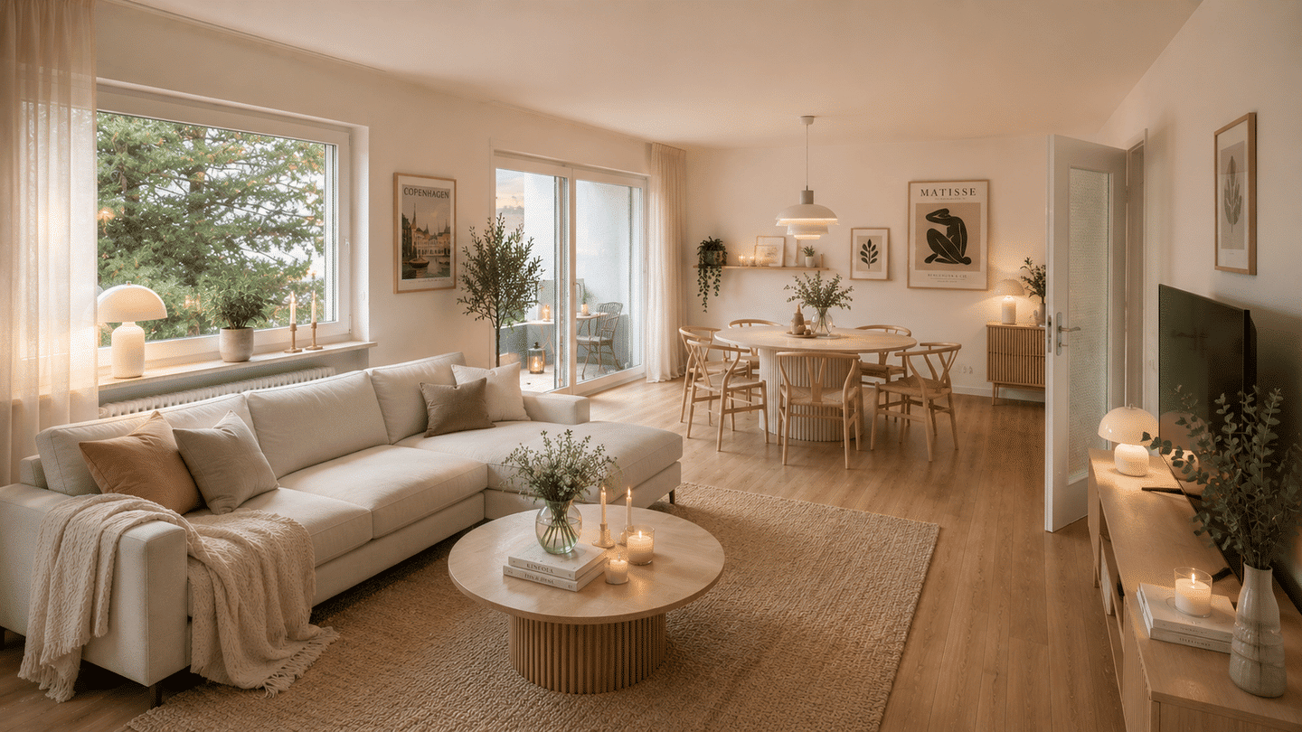 Hochwertig sanierte 3-Zimmer-Wohnung mit 2 Balkonen in ruhiger Lage von Baden-Baden Weststadt, 76532 Baden-Baden