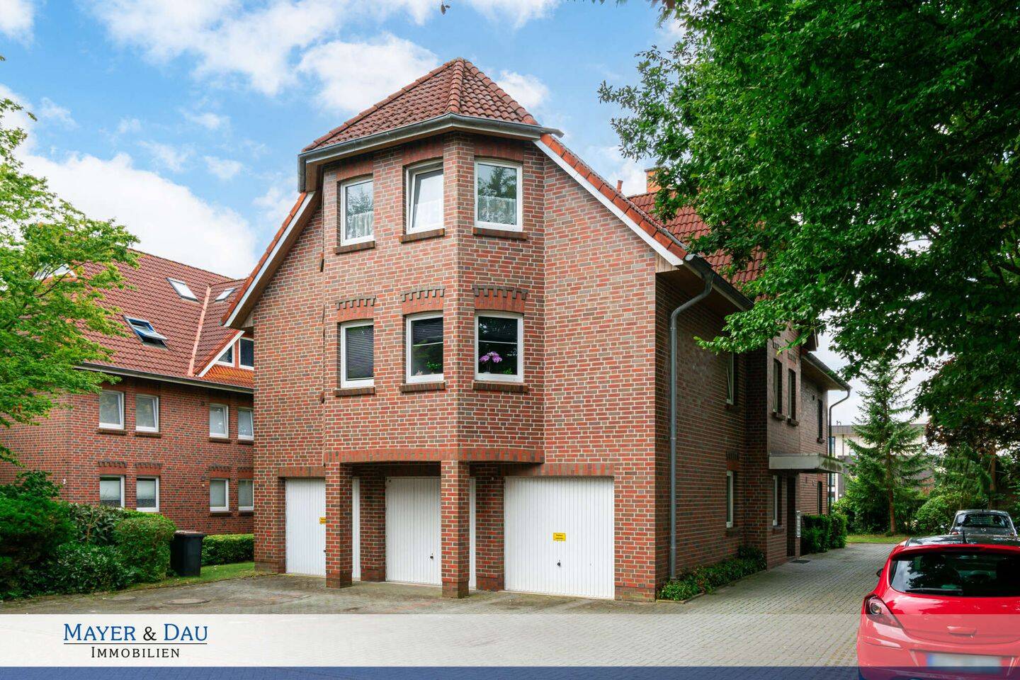 Helle 3 Zimmer Dachgeschosswohnung mit Balkon in zentraler Lage, Obj. 4861, 26655 Westerstede