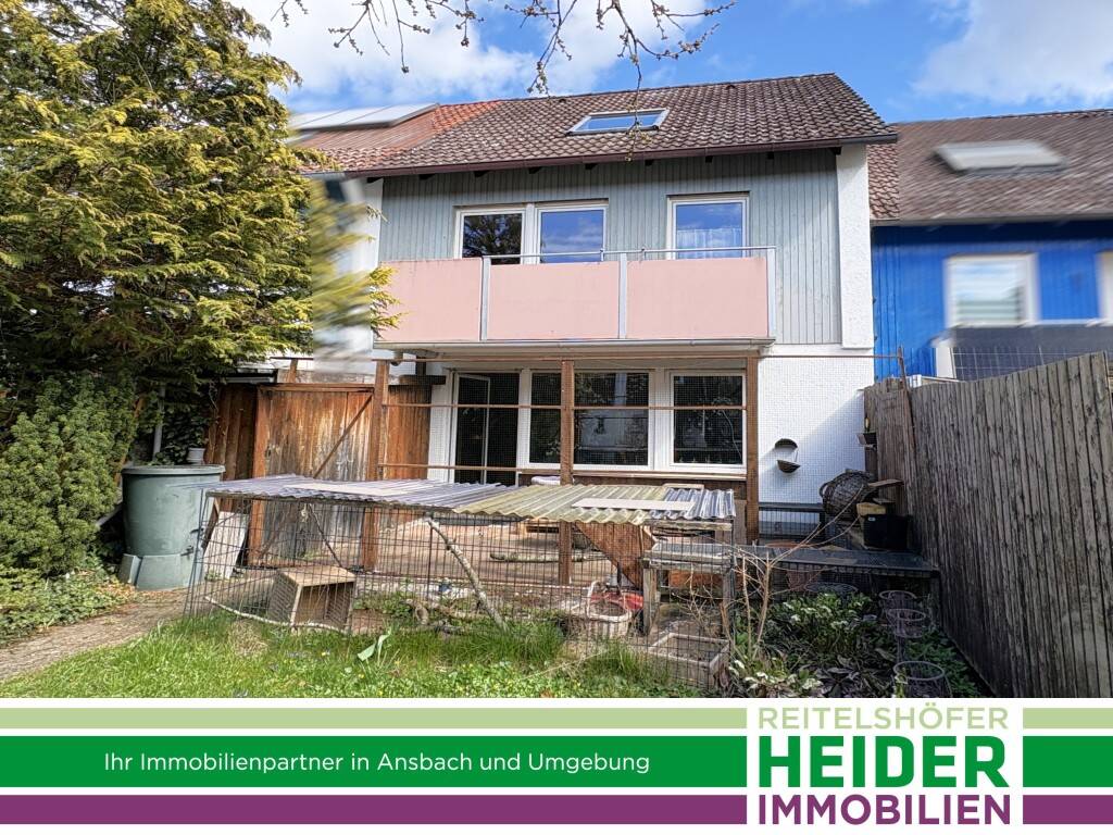 Reihenmittelhaus in beliebter Wohnlage im Rügländer Viertel, 91522 Ansbach
