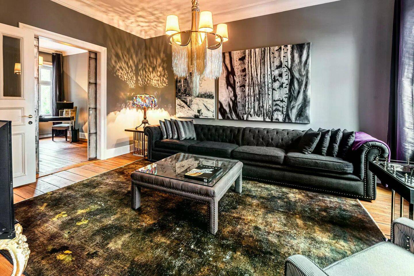 Exklusive, voll möblierte 4-Zimmer-Altbauwohnung mit 95 m² im Hofweg Uhlenhorst, 22085 Hamburg (Hamburg-Nord Barmbek-Süd Uhlenhorst)