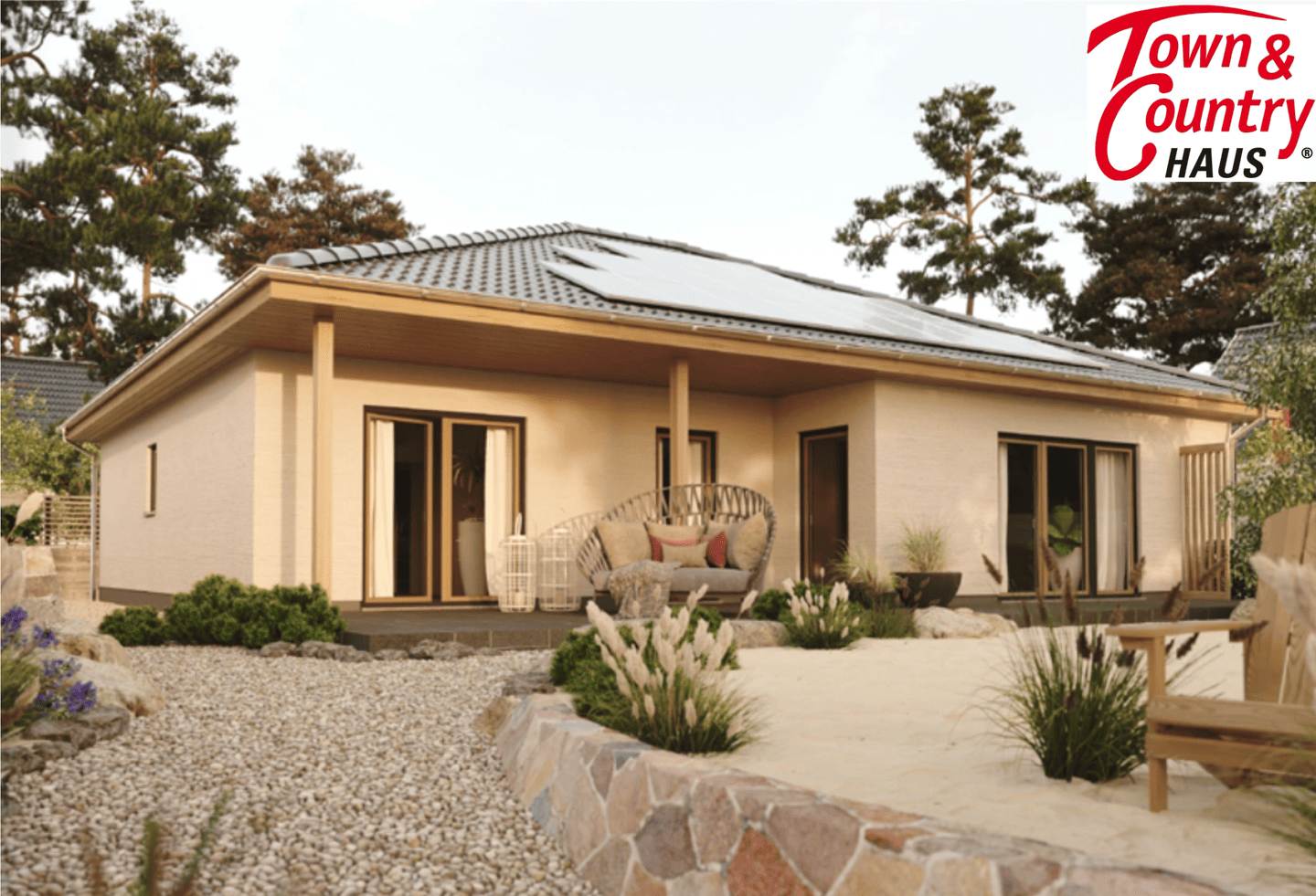 430 m² Grundstück in BAYREUTH-WOLFSBACH (separat), Town & Country Bungalow 128 – Wohnen auf einer Ebene | ca. 145,71 m², 95448 Bayreuth
