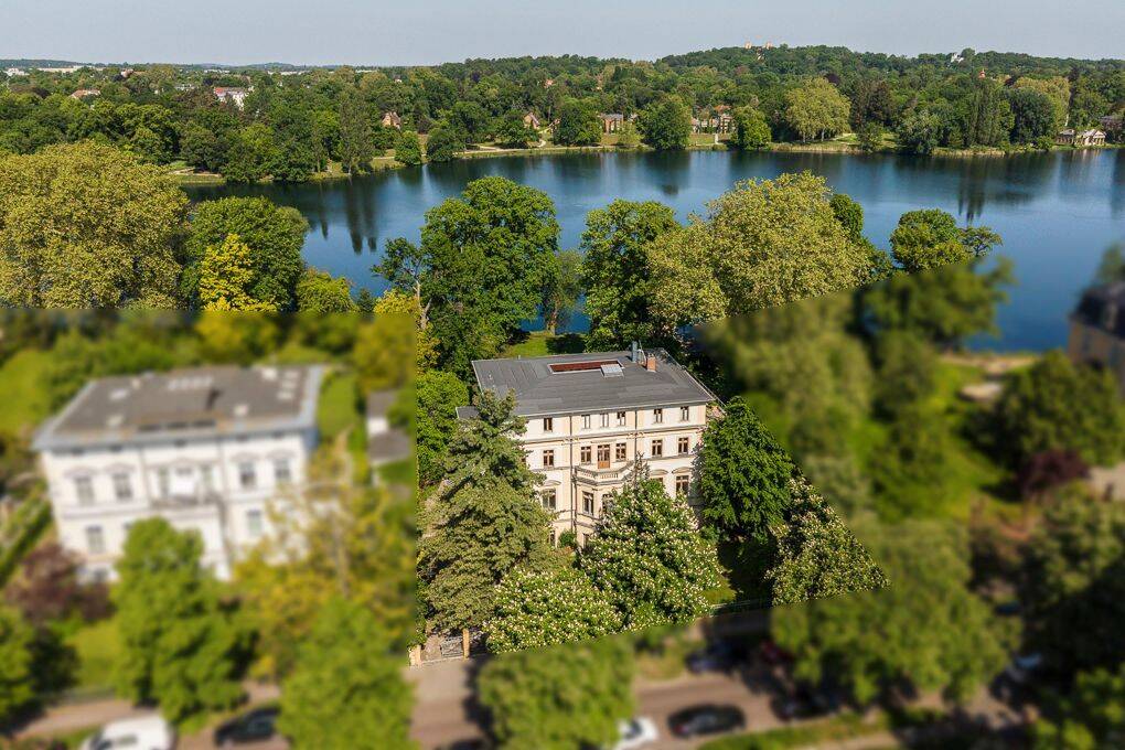 Juwel am See: Stilvolles Villen-Dachgeschoss mit privater Sauna und Panoramablick, 14467 Potsdam (Berliner Vorstadt Brandenburger Vorstadt Nördliche Innenstadt)