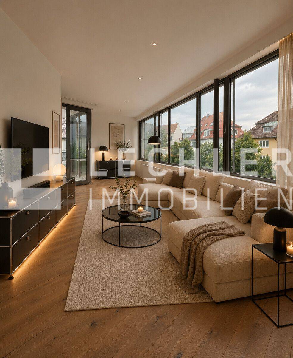 EXKLUSIV WOHNEN MIT BALKON – STILVOLLE 2-ZIMMER- WOHNUNG MIT HOCHWERTIGER AUSSTATTUNG, 70184 Stuttgart (Frauenkopf Mitte Ost Süd)