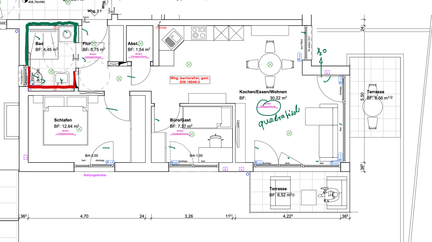 Wohnen auf der Mettnau-Halbinsel – Erstbezug – 3,5-Zimmer – EG, 78315 Radolfzell am Bodensee