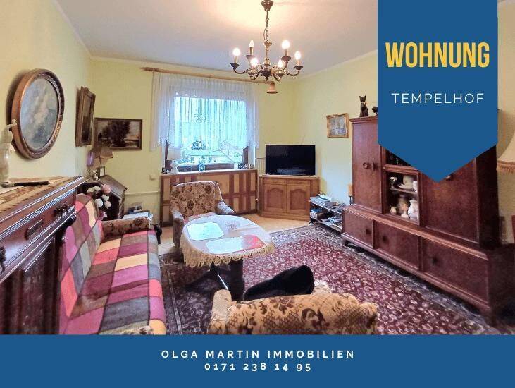 Mit Stellplatz & sofort bezugsfrei: 2-Zimmer-Wohnung mit Balkon – Tempelhof, 12099 Berlin (Neukölln)