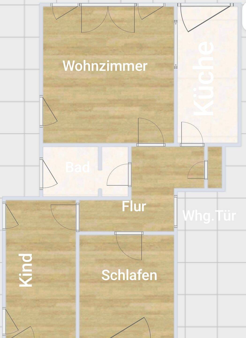 3-Zimmer-Wohnung am Rande des Ortsteils von Radio Bremen – Schwachhausen, 28329 Bremen (Gartenstadt Vahr Neue Vahr Nord Neue Vahr Südwest Radio Bremen Sebaldsbrück)