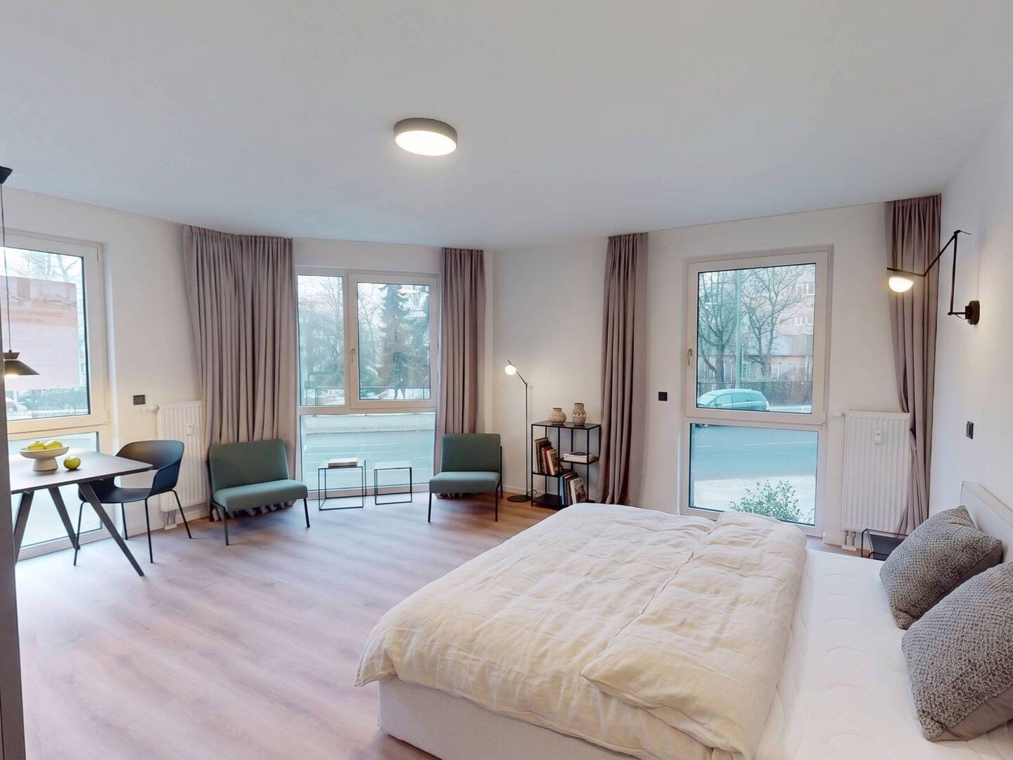 Welcome to Berlin: Vollständig möbliertes Single-Apartment mit EINBAUKÜCHE und BALKON, 12459 Berlin (Treptow-Köpenick)
