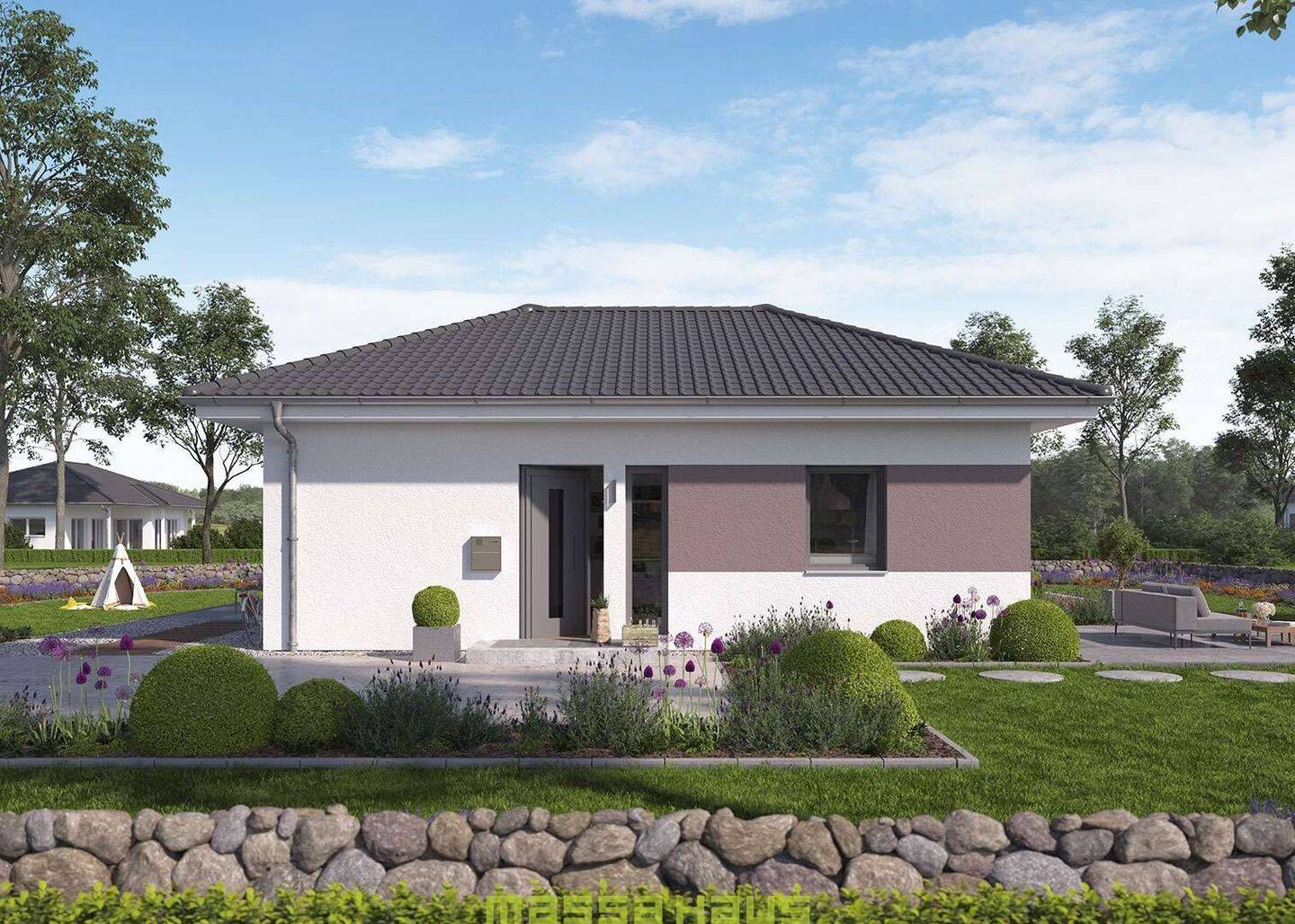 Kenzingen: Bungalow mit 83 m² Wohnfläche und 328 m² Grundstück, 79341 Kenzingen