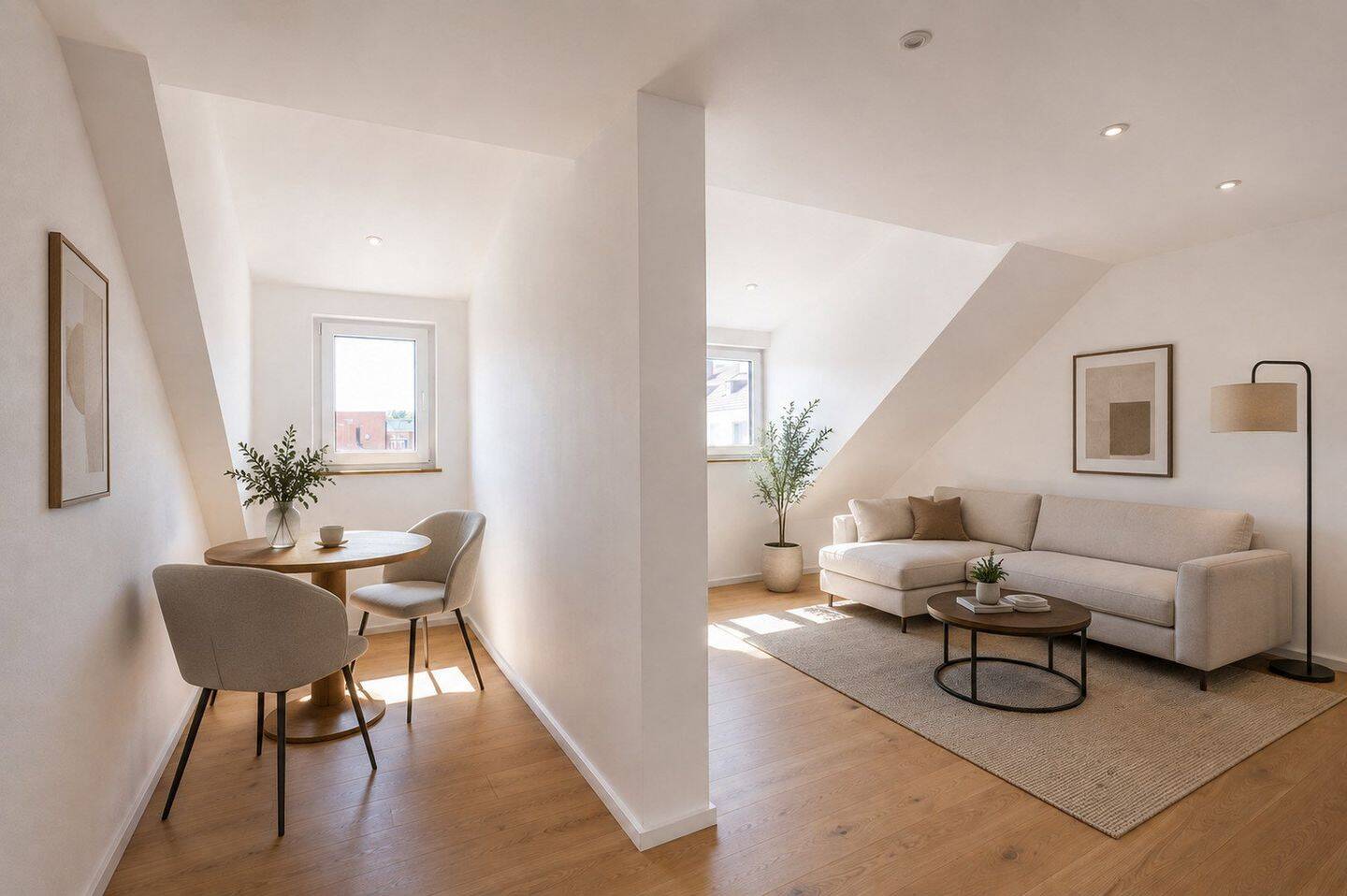 Hochwertig sanierte 2-Zimmer-Wohnung | 47,5 m² | neue Küche | provisionsfrei, 87600 Kaufbeuren