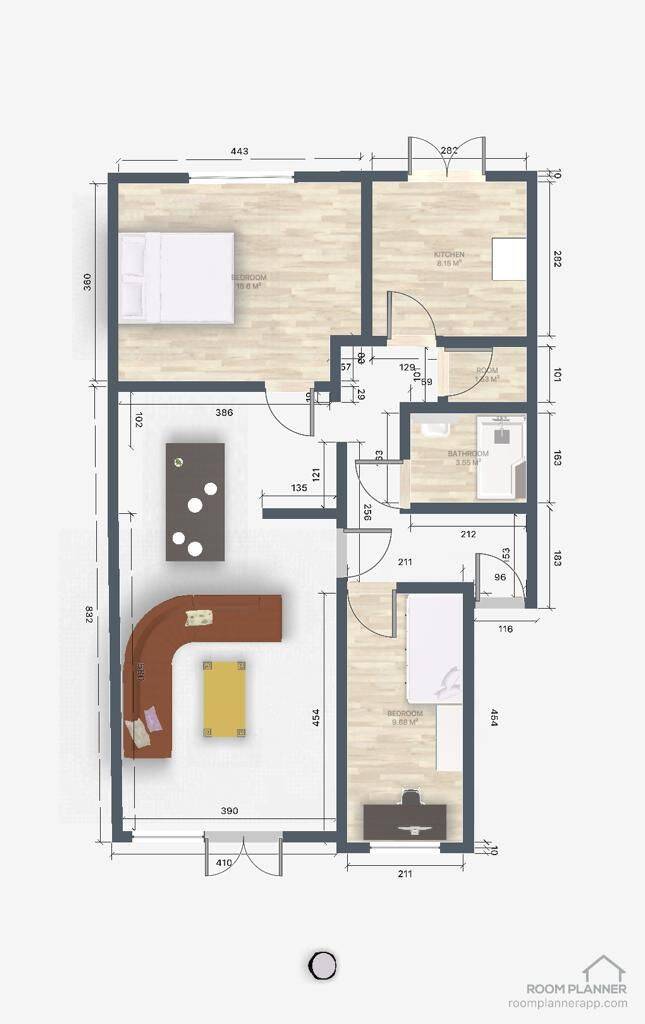 Helle 3,5-Zimmer-Wohnung in Asperg – 2 Balkone, Einbauküche, 5 Min. zur S-Bahn, 71679 Asperg