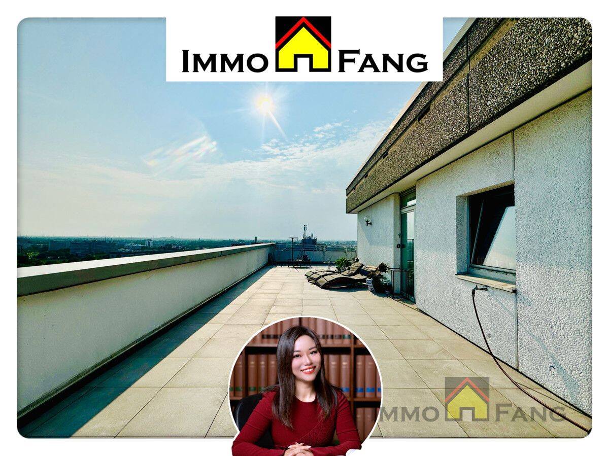 4 Zimmer Penthouse-Wohnung mit schönem Rhein-Blick über Neuss und Düsseldorf zu verkaufen, 41460 Neuss