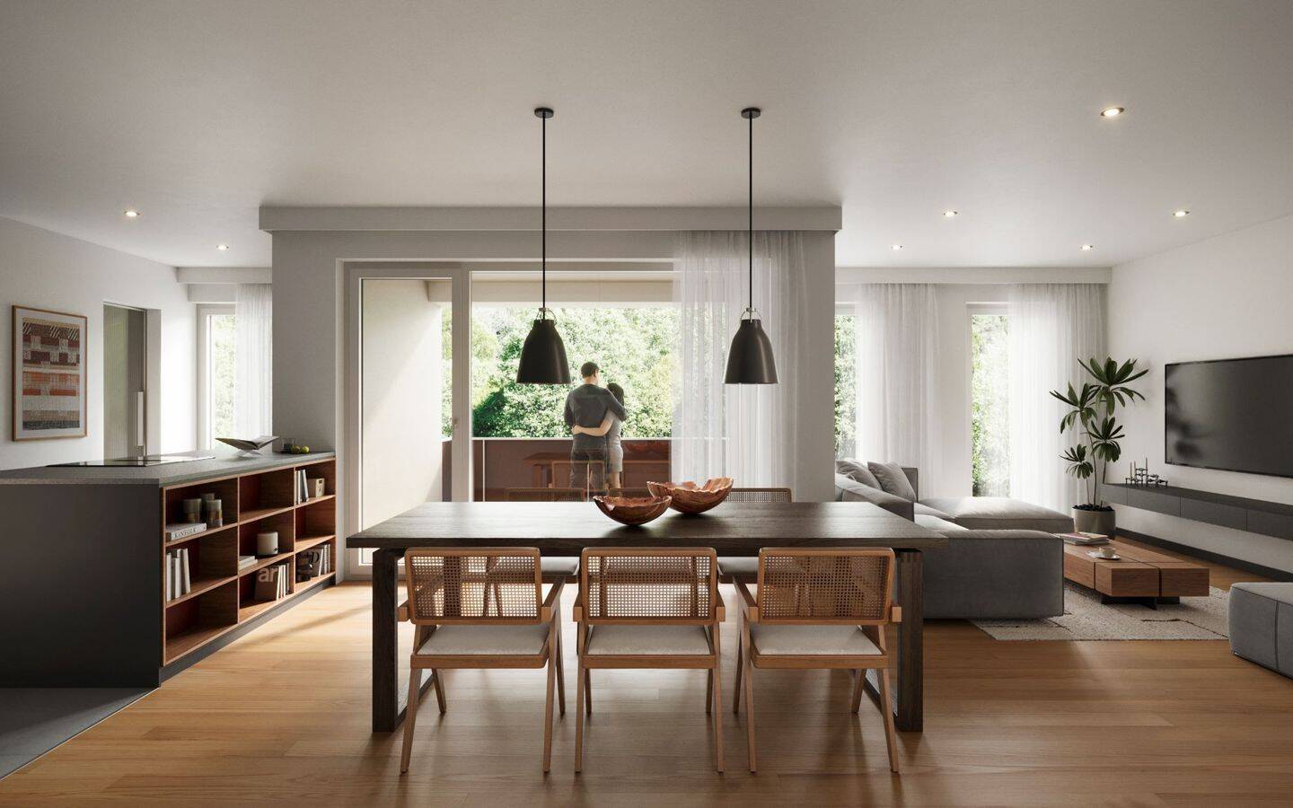 Neubau: Wunderschöne 3 -Zimmer Wohnung mit Loggia, 94447 Plattling