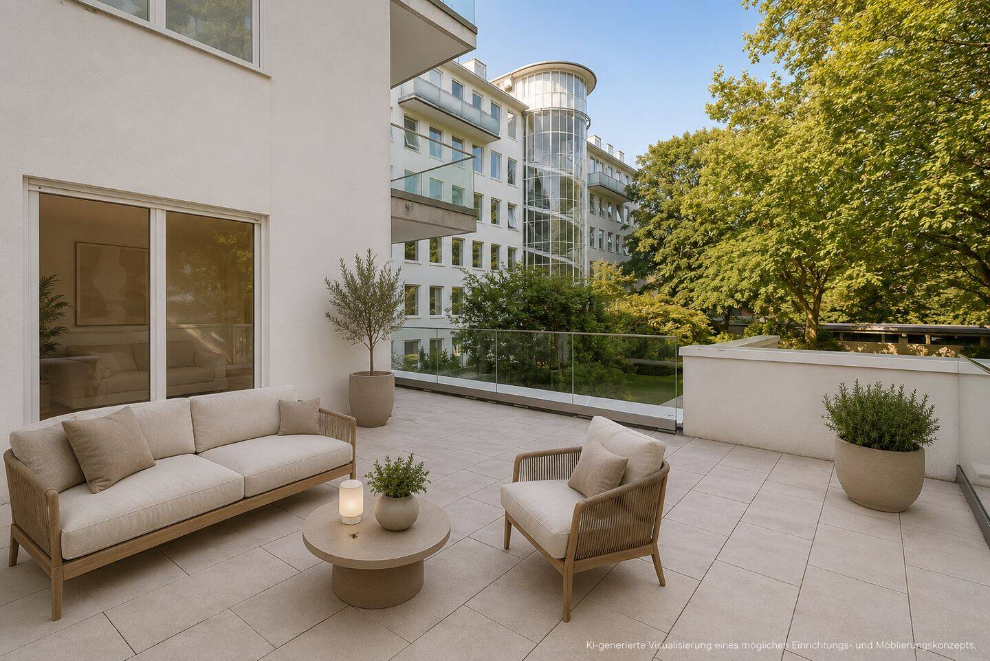 Ca. 216 m² Wohnkultur mit direktem Blick ins Grüne, 40479 Düsseldorf (Derendorf Pempelfort)