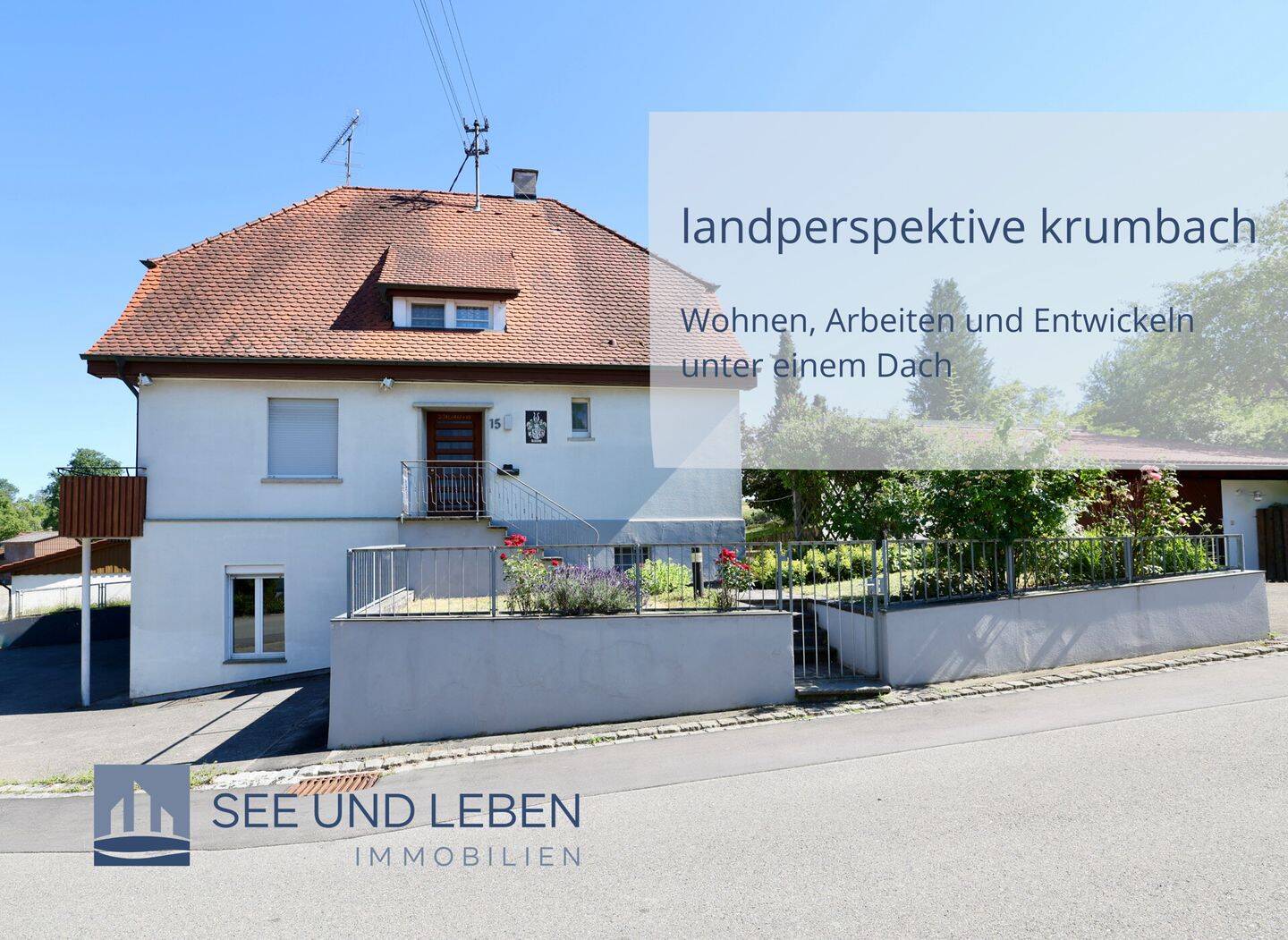 Krumbach: Viel Raum für Ideen – Wohnen, Arbeiten und Entwickeln unter einem Dach, 88605 Sauldorf