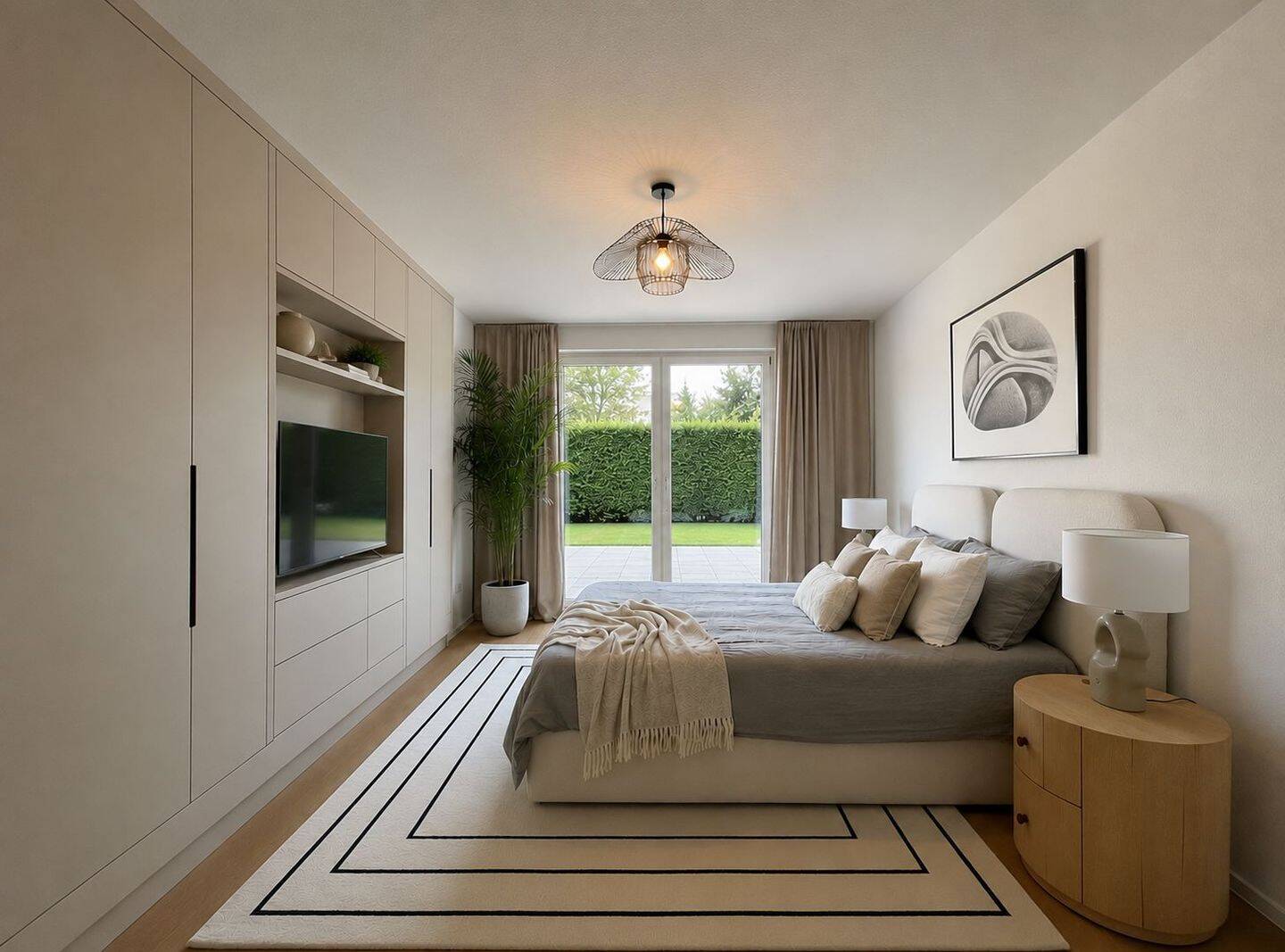Moderne Neubauwohnung mit Terrasse und grünem Gartenblick, 71069 Sindelfingen