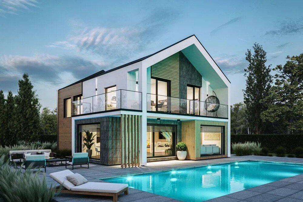 Ihr modernes Traumhaus Bari inklusive Bodenplatte und Grundstück, 82237 Wörthsee