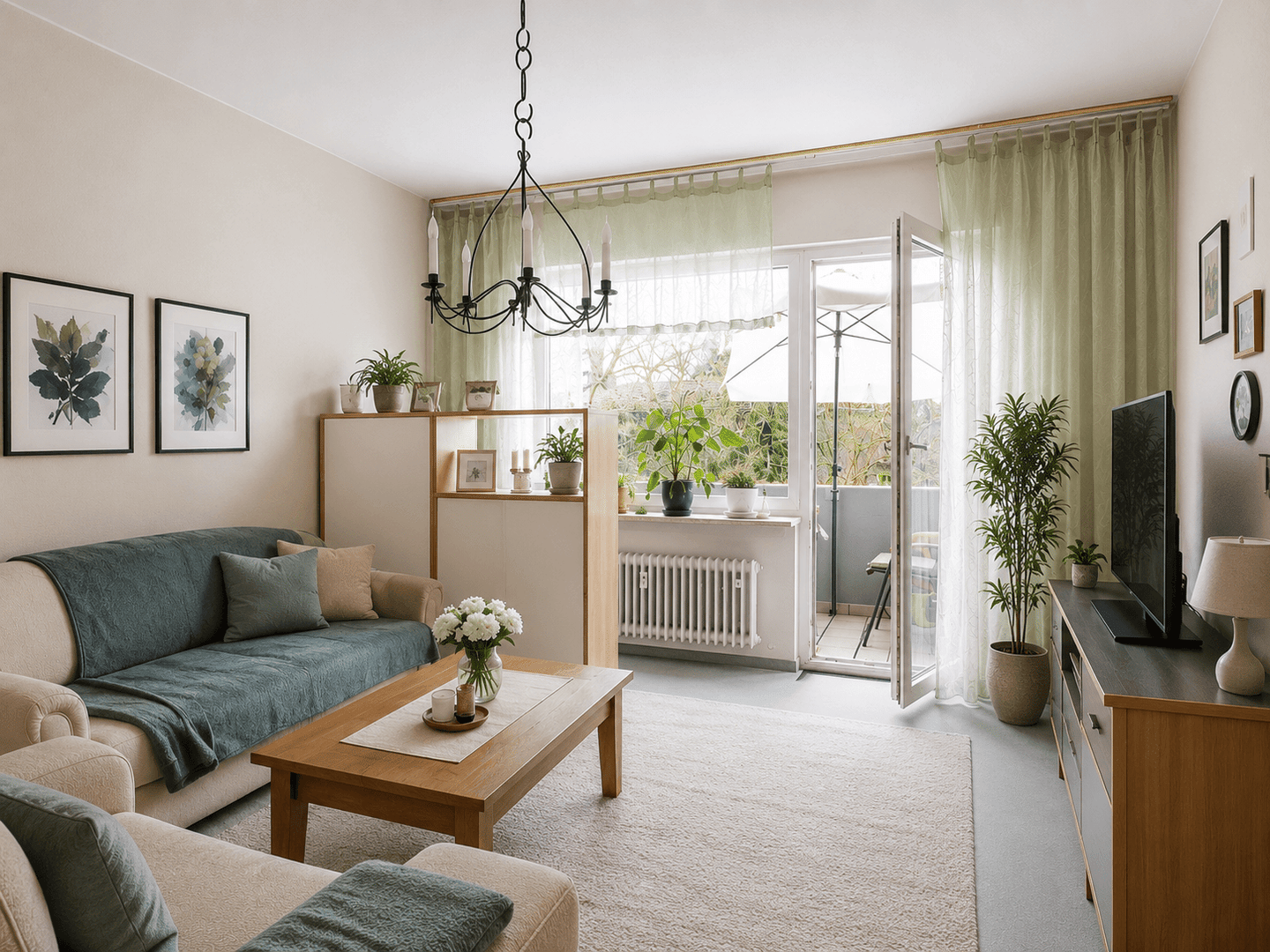 Vermietete 3-Zimmer-Wohnung mit Balkon und Garage, 76344 Eggenstein-Leopoldshafen