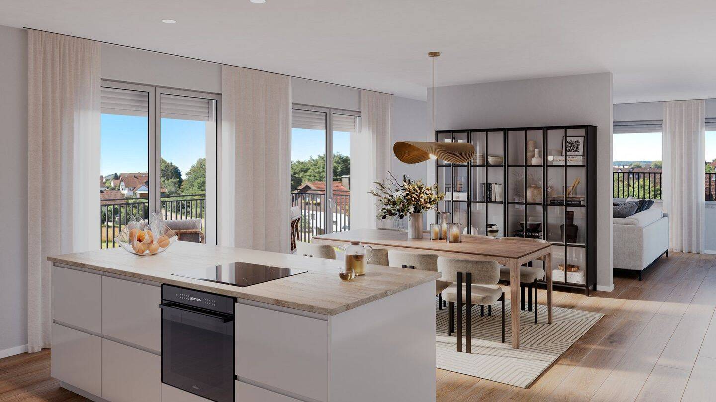 Wohnen mit Aussicht – exklusiver Neubau in sonniger Hanglage, 85304 Ilmmünster