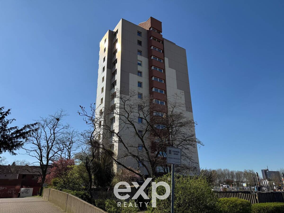 Hausgeld 602€, 3 Zimmer Wohnung im 9. OG mit Blick ins Grüne – Hainholz, 30165 Hannover