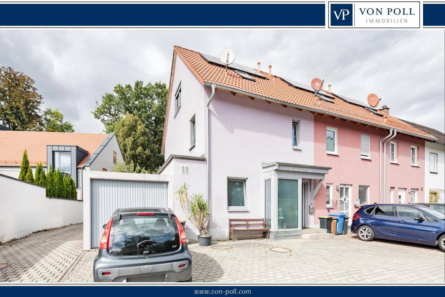 Angebotsverfahren: Wohnen und Arbeiten – Zentrales, stadtnahes Reihenendhaus mit Terrasse und Garage, 85221 Dachau