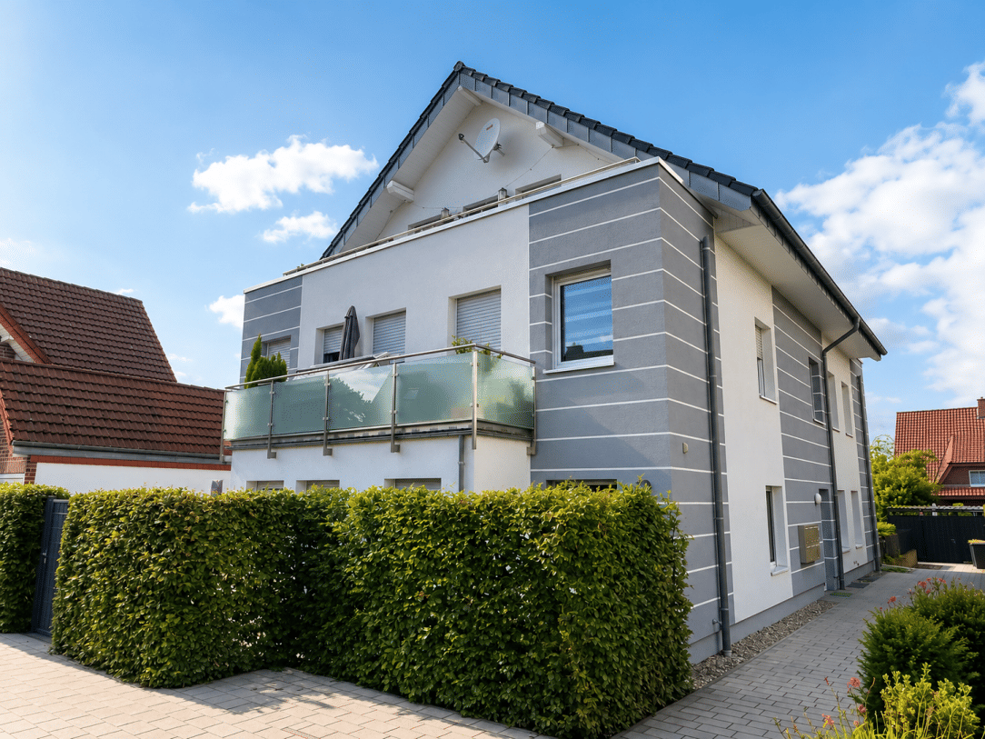 ***Energieeffizientes Wohnen – Moderne Dachgeschosswohnung mit zwei Balkonen*** – 59590 Geseke – Bild 1 von 1