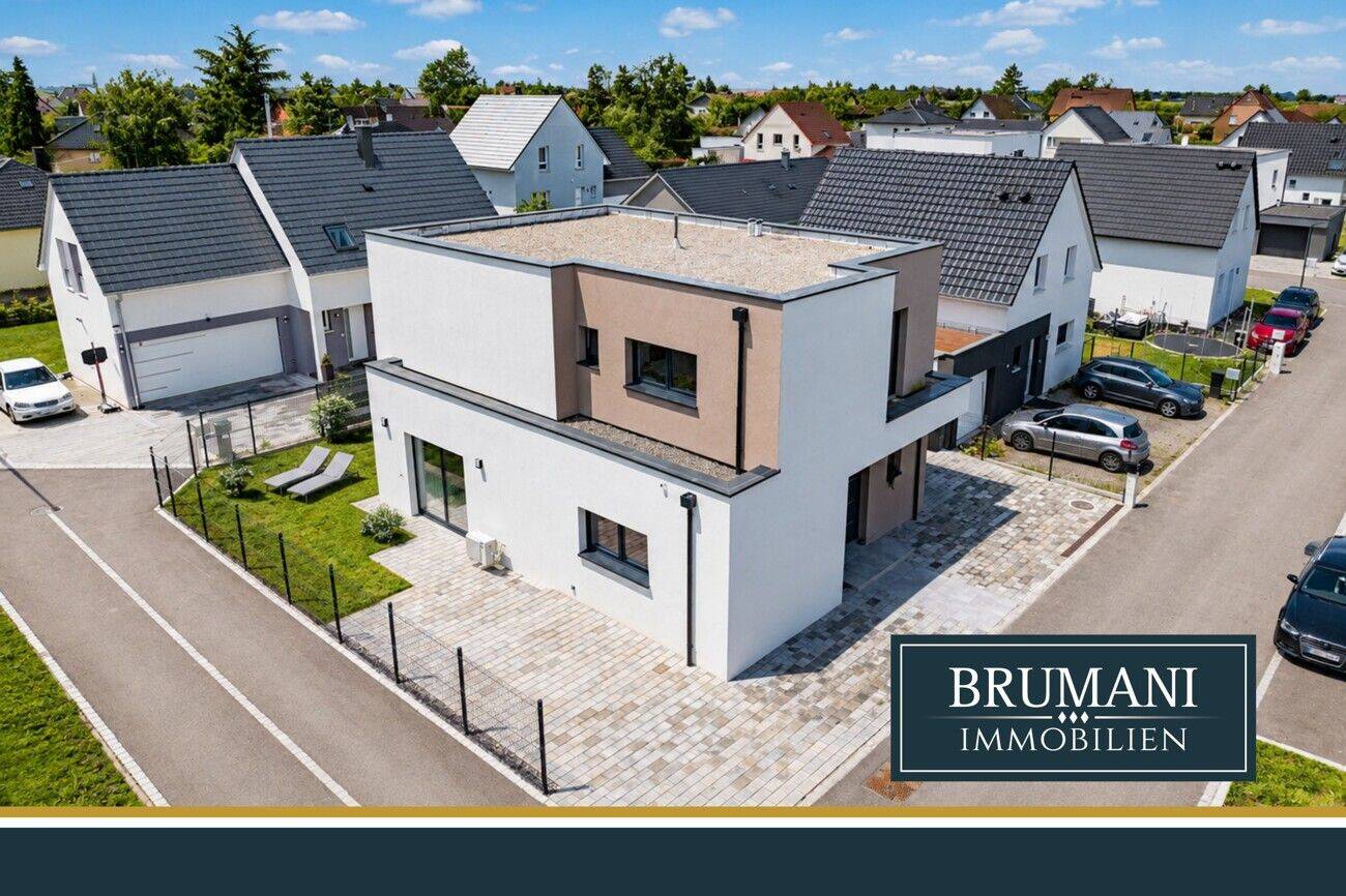 BRUMANI | Design trifft Wohnkomfort – Stilvolles Einfamilienhaus im Bauhausstil im Elsass (F), 79206 Breisach am Rhein
