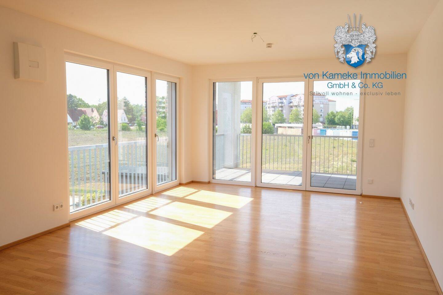 Einmalige Aussichtslage: 3 Zi.-Whg., Balkon, EBK, Gäste WC, Aufzug, Keller, TG-Stellplatz, 90431 Nürnberg