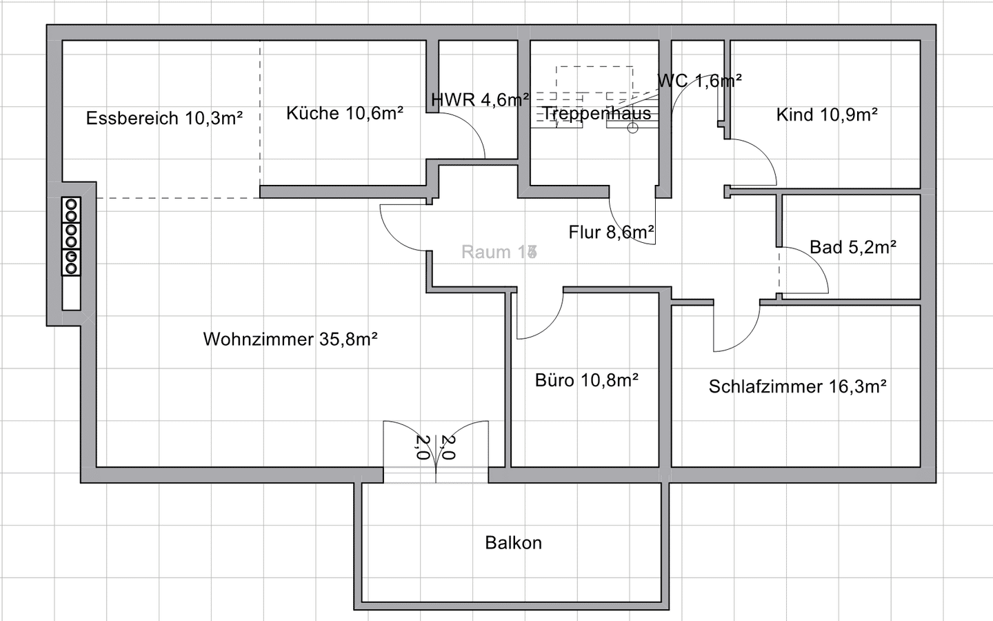 Frisch sanierte 4,5-Zimmer-Wohnung über den Dächern von Amberg, 92224 Amberg