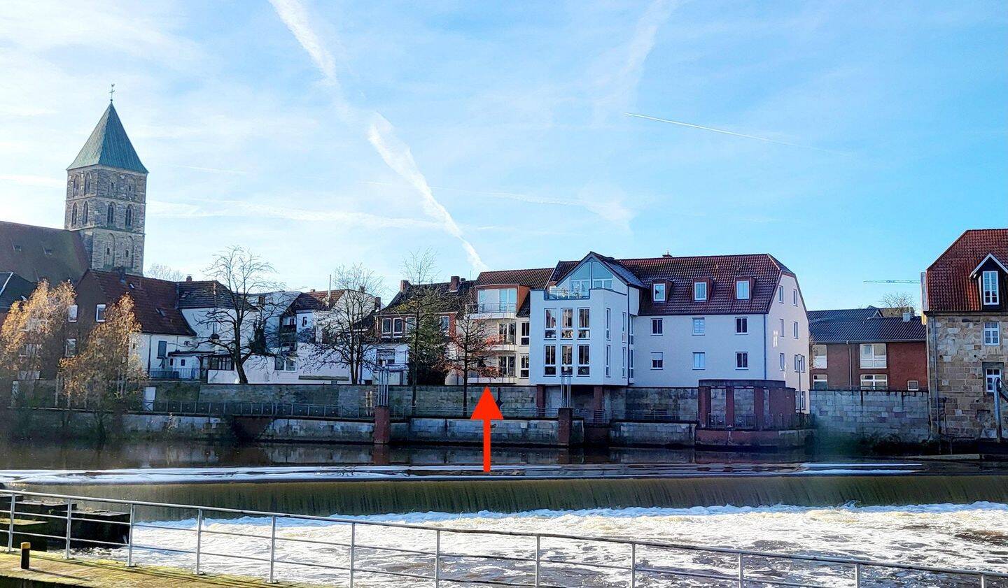 Zentrale Wohnung mit einmaligem Emsblick, 48431 Rheine