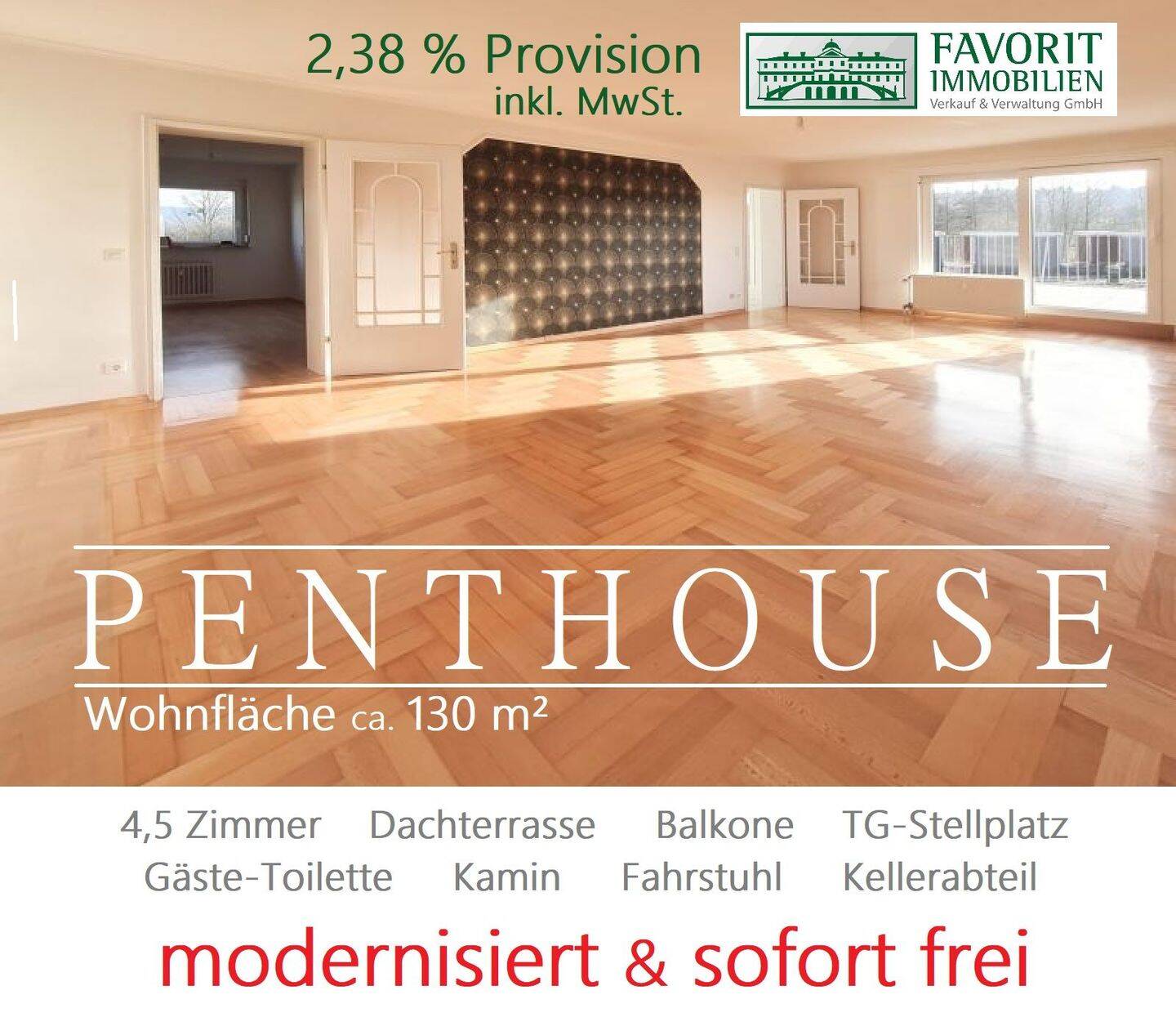 modernisiertes Penthouse / TG Stellplatz, 76456 Kuppenheim