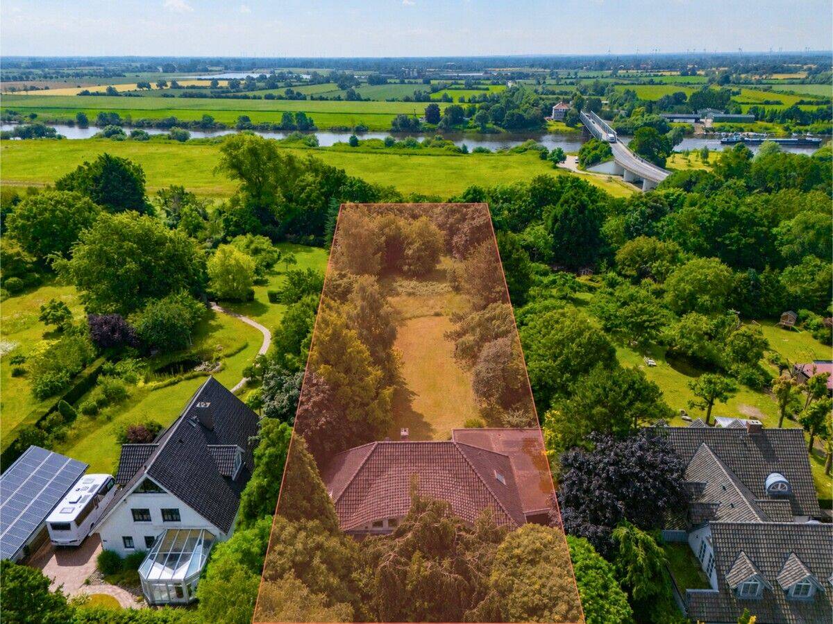 Großzügigkeit. Natur. Privatsphäre. – Architektenhaus in Wesernähe, 28832 Achim