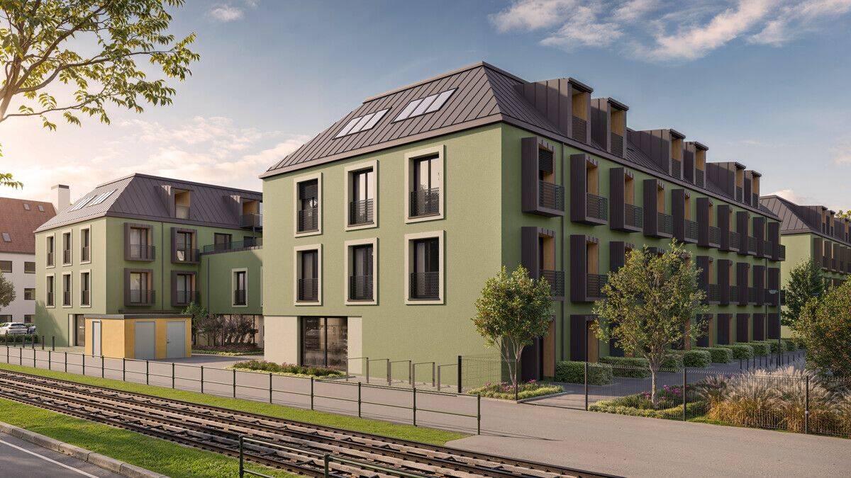 Möbliertes Neubau-Apartment mit sonniger Terrasse für Studenten/Azubis – direkt an der Uni Augsburg!, 86179 Augsburg (Haunstetten Siebenbrunn)