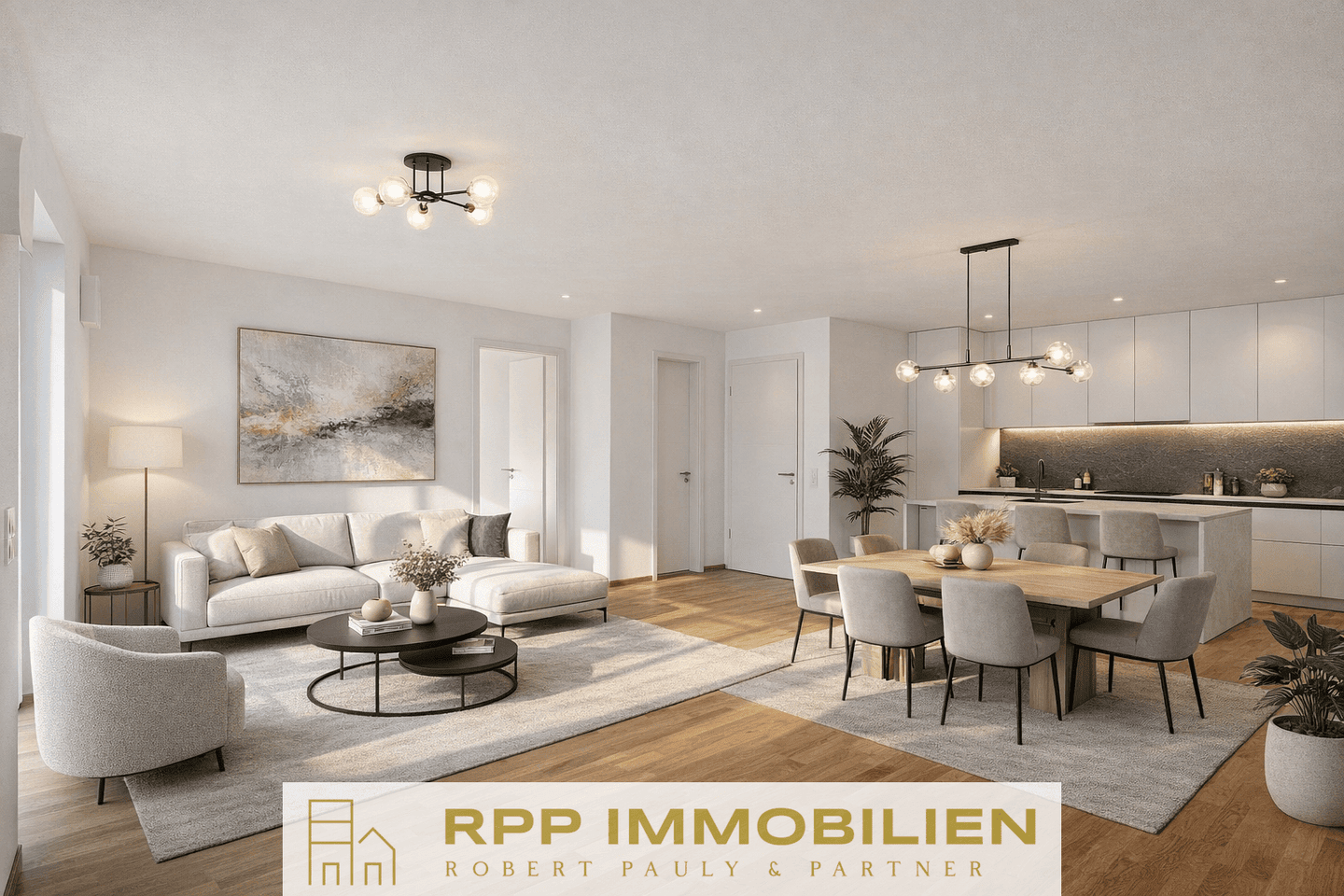 Neubau: Sonnige 3-Zi.-Wohnung mit Süd/West-Balkon, 85221 Dachau