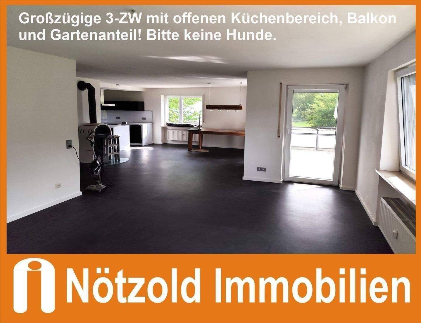 +++ Sehr schöne großzügige 3-ZW mit Einbauküche , Balkon und Garten in Maidbronn!!! Bitte keine Hunde! +++, 97222 Rimpar