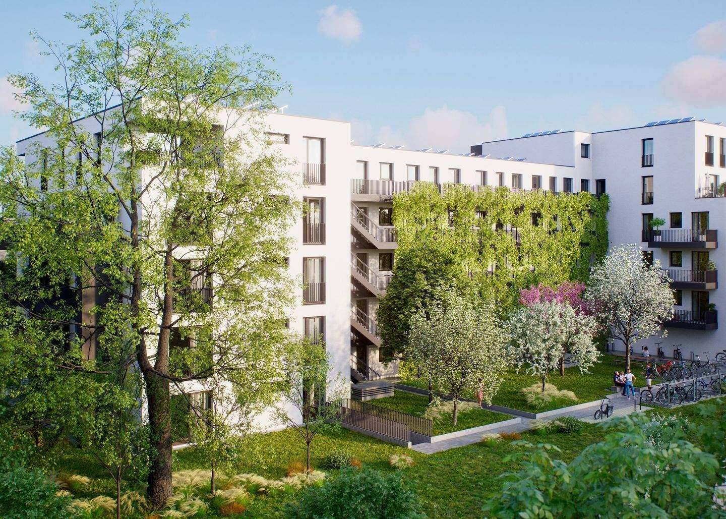 Neubau 3-Zimmer-Wohnung, QNG-Plus, KfW-Darlehen, Degressive AfA, 91052 Erlangen (Anger Erlangen-Ost Erlangen-Süd Innenstadt)