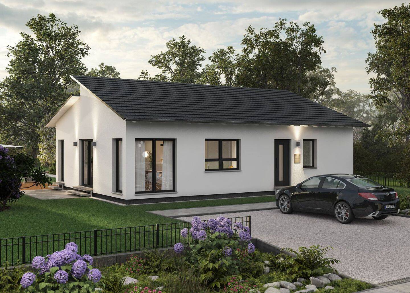 3-Zimmer-Bungalow mit 103 m² in Ensen – KfW 55, 31592 Stolzenau