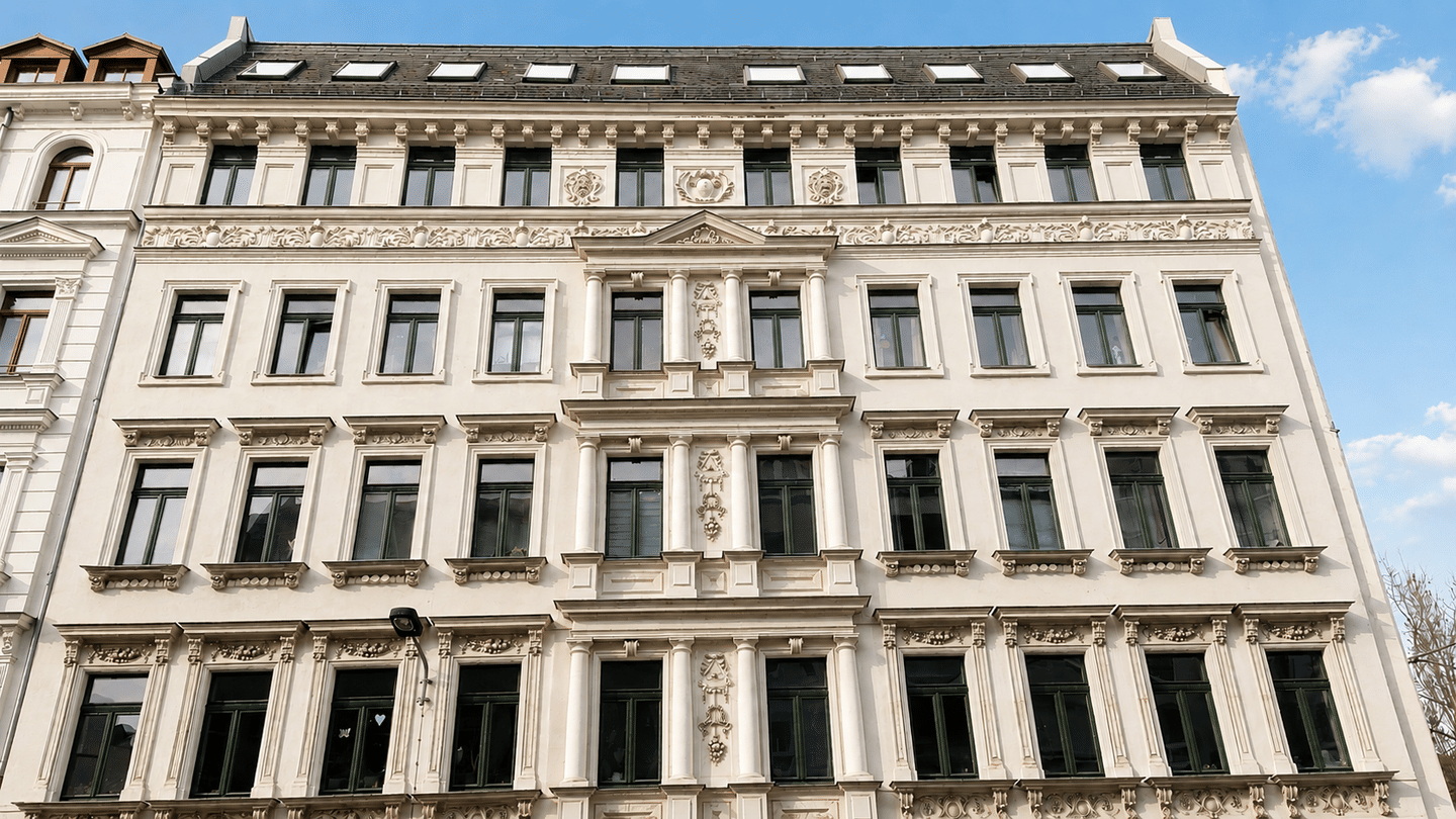 Charmante Altbauwohnung mit Balkon, Lift und Tageslichtbad, 4107 Leipzig (Zentrum Zentrum-Süd)