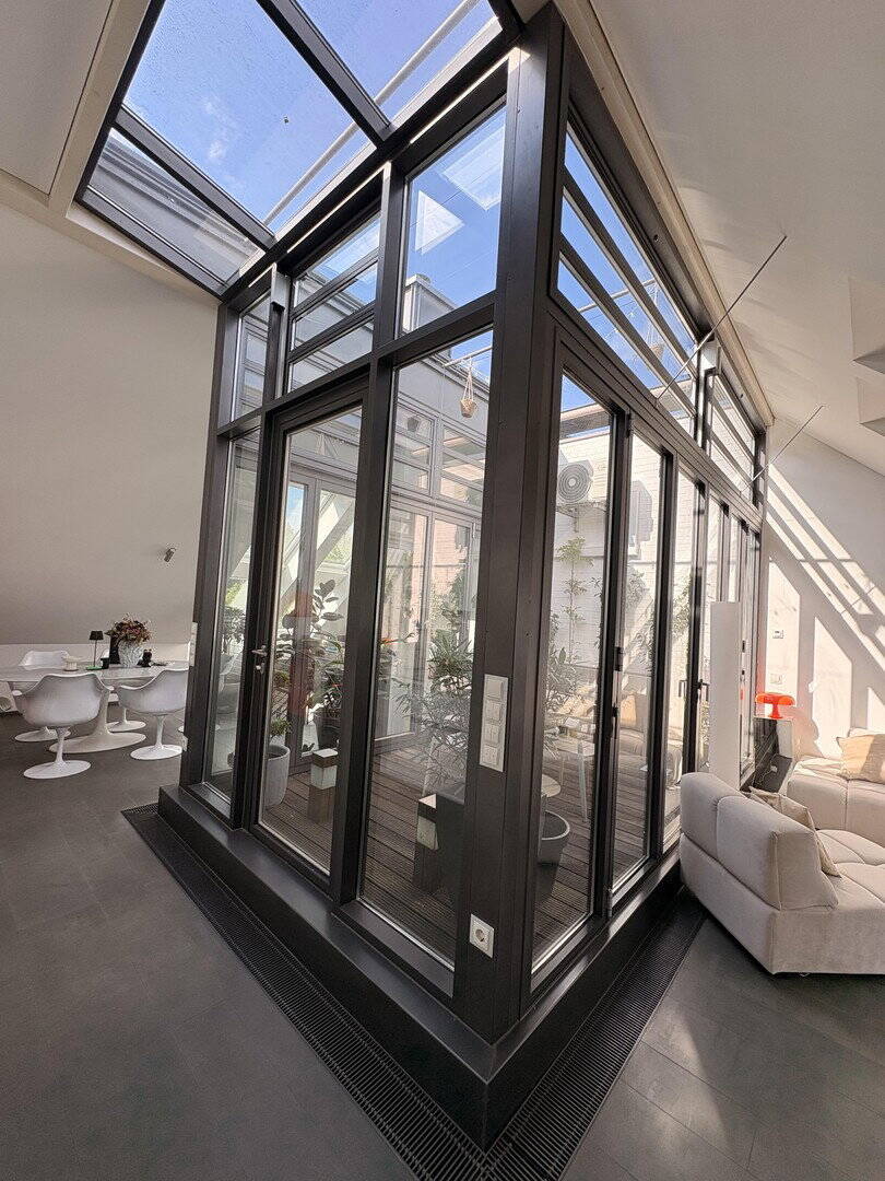 Architekten Loft Wohnung im Nordend Maisonette mit Terrasse / Atrium, 60316 Frankfurt am Main (Nordend-Ost Nordend-West Ostend)