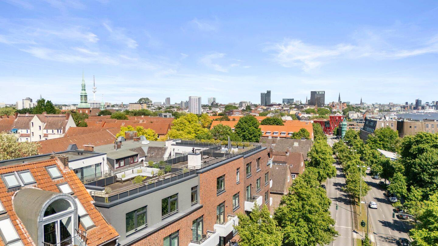 Penthouse über den Dächern Hamburgs, 22767 Hamburg (Altona Altona-Altstadt Ottensen Sankt Pauli Sternschanze)