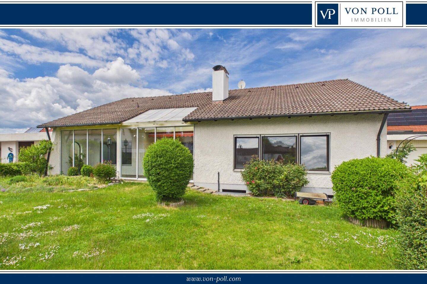 Charmanter Bungalow in beliebter, ruhiger Wohnlage mit großem Grundstück, 86836 Untermeitingen