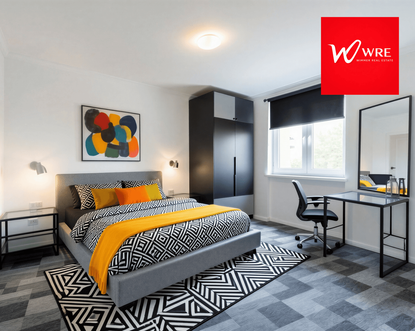 Helle 2-Zimmer-Wohnung mit Westbalkon und gutem Grundriss in Achim, 28832 Achim